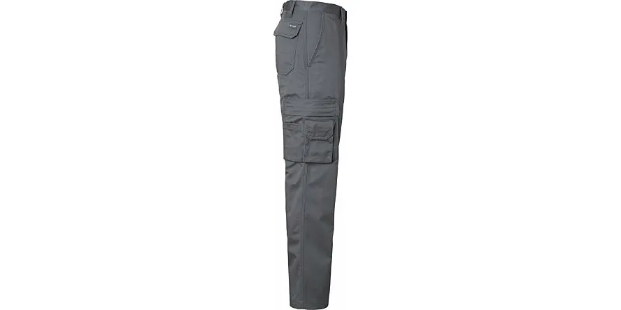 2670 Werkbroek, unisex, donkergrijs, 54