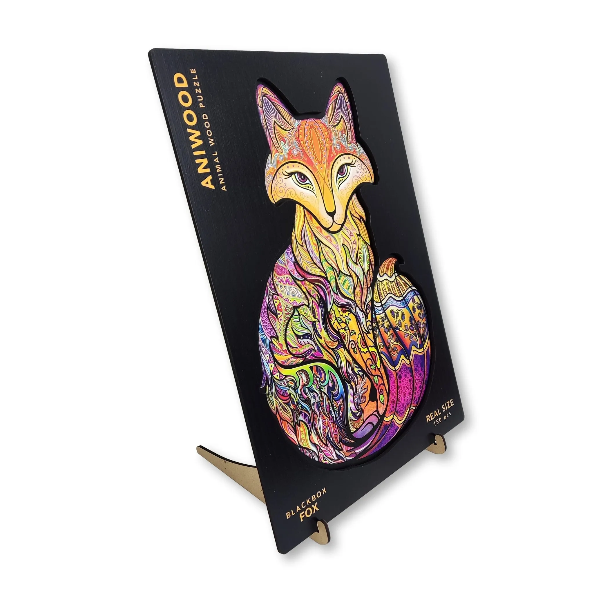 Aniwood Puzzel Vos medium