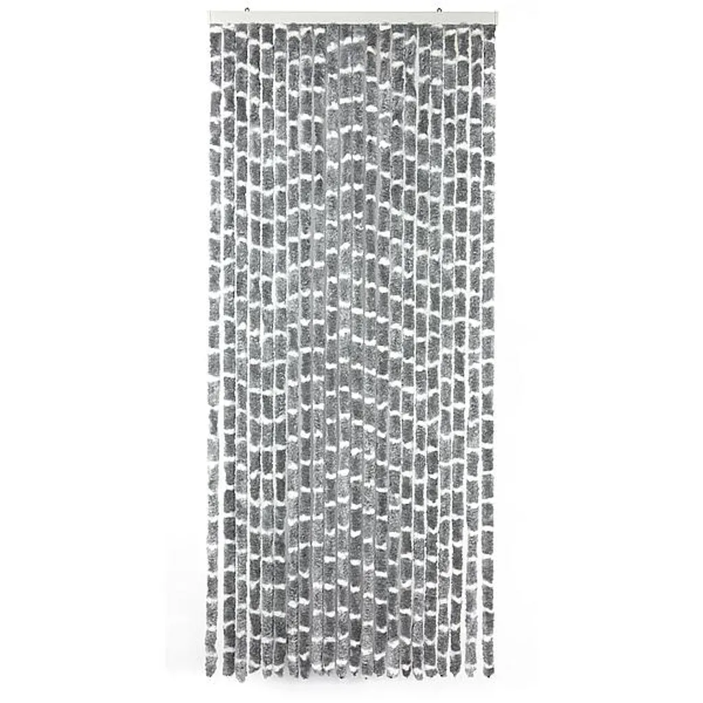 Arisol Vliegengordijn ‘Kattenstaart’ 185 x 56 cm Grijs/Wit