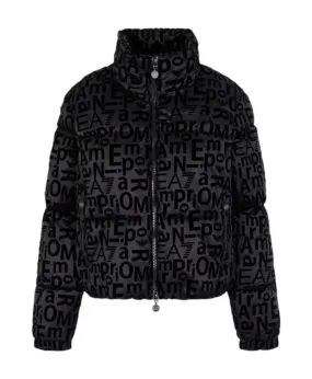Emporio Armani EA7 Jas Logo all over Black