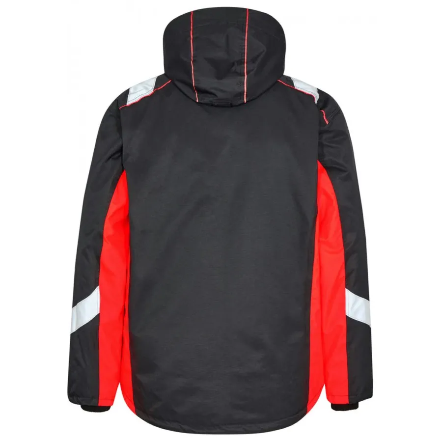 F. ENGEL 1871354 CARGO WINTER JACKET BLACK/RED