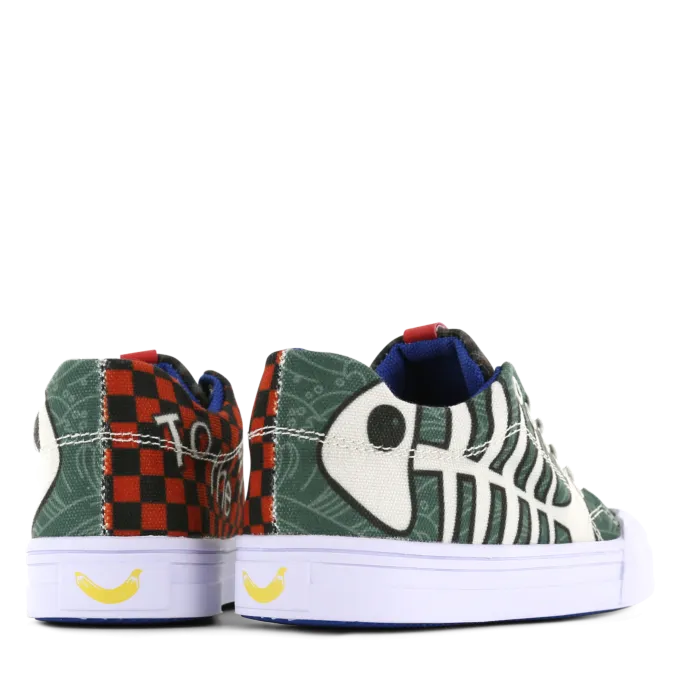 GO BANANAS SNEAKER VETERS  FISHBONE