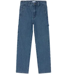 Grunt Jeans - Worker Stripe - Blue