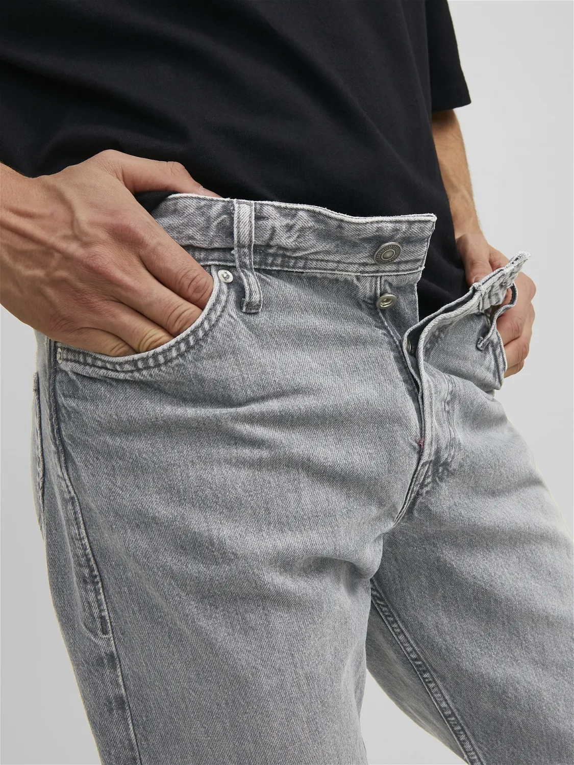 JjiChris 020 Jeans L34 Grey Denim