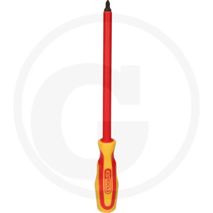 Ks tools ergotorque vde pz2 schraubendreher, 315mm, isolierung nach iec 60900