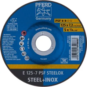 PFERD AFBRAAMSCHIJF 125-7 PSF 2in1 STEELOX