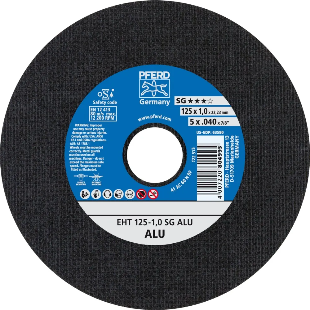 PFERD DOORSLIJPSCHIJF EHT 1251,0 A60 N SG ALU