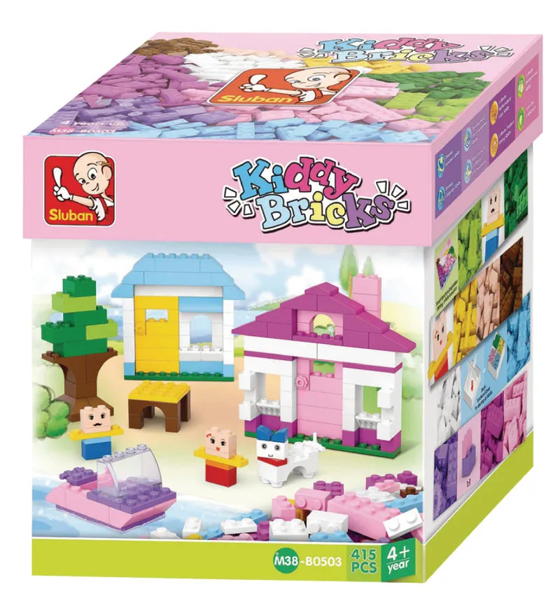 SLUBAN M38B0503 KIDDY BRICKS BASISBOUWSTEENTJES 415DELIG