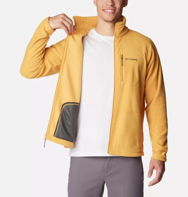 Vest Columbia Men Fast Trek II Full Zip Fleece Raw Honey